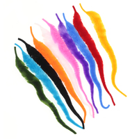Fliegenbindematerial Magnum's Dragon Tail Stahlköpfe Lachs-Schlangenkopf Salzwasser-Fliegenbindematerialien Anpassbare Farben Verfügbar