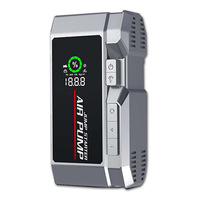 Pompe à air sans fil pour voiture 12V 600A, alimentation de démarrage d'urgence, grande capacité, charge de téléphone portable, gonflage des pneus, appareil combiné