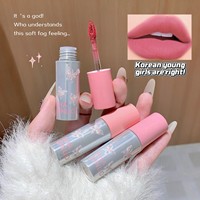 SHAQINUO Rouge à lèvres liquide velours mat rose brume avec formule chimique, couleur longue durée, imperméable, pour un usage quotidien