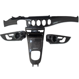 Repuesto para <span class=keywords><strong>Mercedes</strong></span>-Benz: Kit de molduras interiores de fibra de carbono para el marco y panel del salpicadero central de las puertas, compatible con los modelos W238, <span class=keywords><strong>E220</strong></span>, E320, E200 - Product Image 1