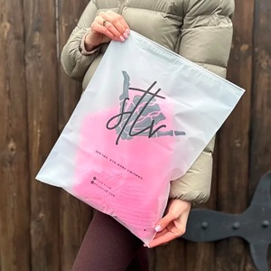 Chất Lượng Cao Biểu Tượng Tùy Chỉnh Màu Hồng Poly Bưu Phẩm Nhựa Vận Chuyển Gửi Thư Túi Phong Bì Poly Bưu Phẩm Chuyển Phát Nhanh Túi In Bao Bì Túi - Product Image 4