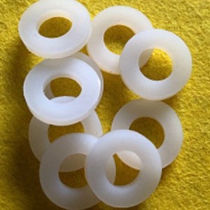 Anillos Aislantes de Plástico Blanco, Material PP para Aplicaciones Eléctricas - Product Image 1