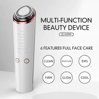 Prix de gros 6 en 1 Appareil de beauté chaud et froid Masseur de levage du visage et du cou Meilleure machine de soin de la peau pour raffermir la peau Anti-rides