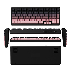 ZT99 RGB <b>Light</b> 99Keys Hot Swappable <b>Switch</b> Keycaps N-Key Rollover Wired 2.4Ghz <b>Wireless</b> Gasket Gaming Mechanical Keyboard ZT99 R - Product Image 1
