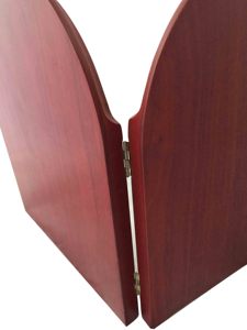 รูปปั้นพระแม่มารีสองชั้นภาพวาดด้วยมืองานฝีมือจากโรงงานทำจากไม้สำหรับตกแต่งบ้านทางศาสนาของตกแต่งโบสถ์อีสเตอร์คริสต์มาส - Product Image 5