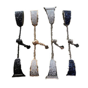 Montres-bracelets Mode décontractée <span class=keywords><strong>Bracelet</strong></span> en acier inoxydable pour hommes <span class=keywords><strong>Bracelet</strong></span> de montre glacé à chaîne pour hommes femmes MK - Product Image 3