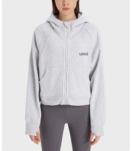 Giacca sportiva sportiva sportiva da <span class=keywords><strong>donna</strong></span> <span class=keywords><strong>abbigliamento</strong></span> Yoga da palestra - Product Image 3