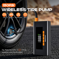 Démarreur de Voiture Portable 12V avec Compresseur d'Air Intégré et Gonfleur de Pneus Robuste