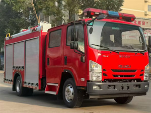 Camion de pompiers avec réservoir d'eau de 4000 litres pour la lutte contre les incendies forestiers, camion de pompiers ISUZU 4x2, camion de pompiers d'aéroport - Product Image 6