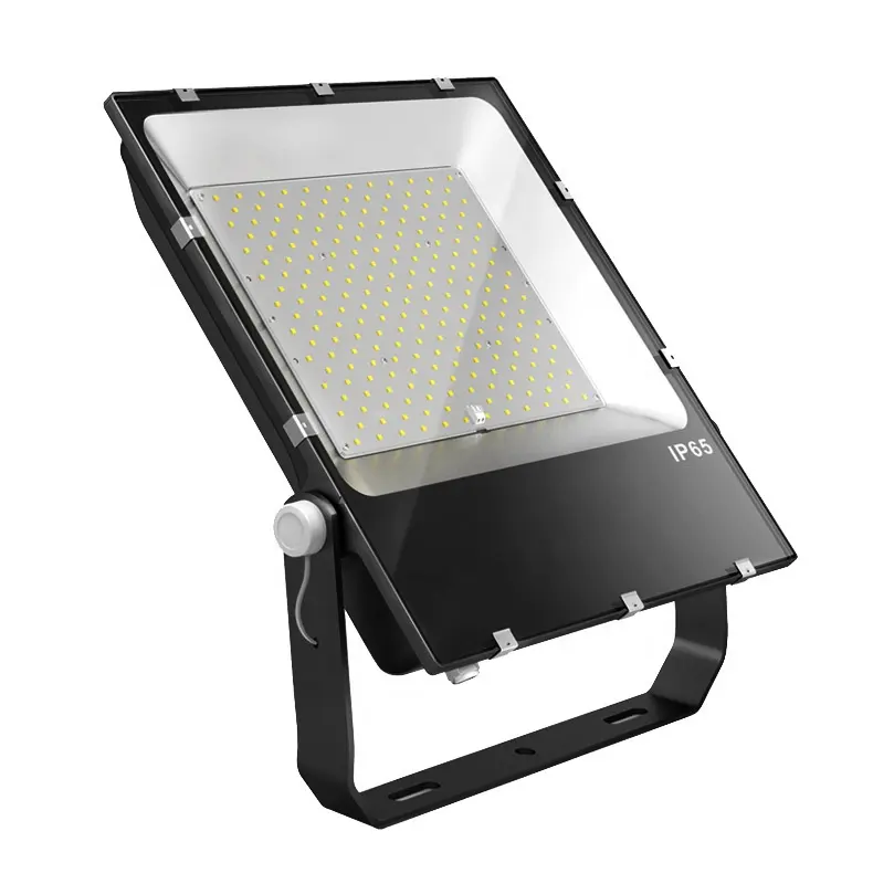 IP65 Slanke Outdoor Zuinig Ultra-Dunne 50W 100W 150Watt Elektrische Blauwe Ronde Led Overstroming Licht In warm Wit