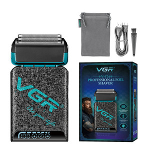 VGR V-374 Electric Foil Shaver High-Speed Professional Bald Head Trimmer Cordless Electric Razor Beard Trimmer Grooming Kit - Product Image 1