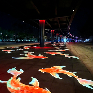 Projecteur Gobo extérieur pour publicité de logo personnalisé, image de marque, événements, murs, sols et espaces commerciaux - Product Image 1