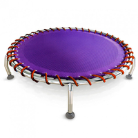 Trampolín Subacuático con Diseño de Patas de Araña, Cuerdas Elásticas Naturales y Superficie Brillante para Ejercicios en Piscinas