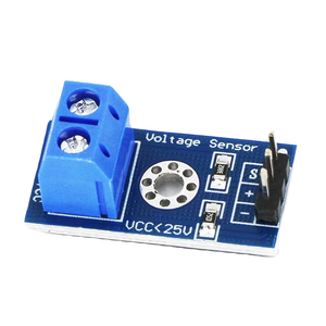 Módulo de Sensor de voltaje estándar de electrónica inteligente DC 0-25V ladrillos electrónicos de prueba para <span class=keywords><strong>Arduino</strong></span> DIY <span class=keywords><strong>Kit</strong></span> <span class=keywords><strong>Robot</strong></span> inteligente - Product Image 5