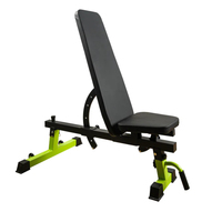 Banc de musculation réglable 300 kg pour la maison, banc inclinable multifonctionnel pour haltères, banc de musculation en acier pour la musculation