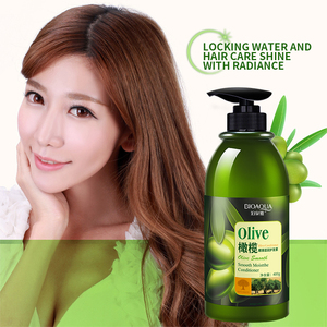Crème capillaire réparatrice et protectrice de couleur Bioaqua Herbal Nourishing Smoothing Olive pour tous types de <span class=keywords><strong>cheveux</strong></span> - Product Image 4