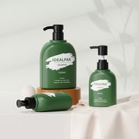 Flacon de gel douche rose personnalisé 540 ml 215 ml, design unique, flacon pompe en plastique HDPE de luxe pour crème corporelle et lotion