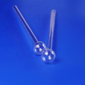 Tubos de Quartzo de Alta Qualidade com Ponta Esférica Personalizados e Amostra de Tubo de Ensaio de Quartzo Transparente - Product Image 3