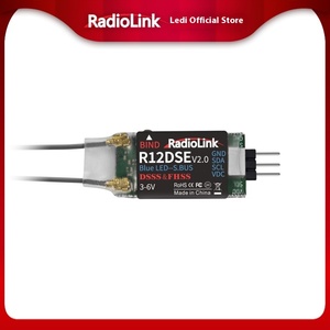 Ledi R12DSE มินิ 12 ช่องสัญญาณ ตัวควบคุมหลายแกนแบบพลาสติก รองรับสัญญาณ SBUS สำหรับรถ เรือ และอะไหล่โดรนแข่ง AT9S PRO - Product Image 2