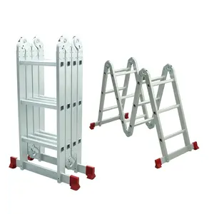 Многофункциональная Складная Алюминиевая Многофункциональная лестница 4x2 4x3 4x4 4 4x5 4x6 ступенчатая 3 м 4 м 5 м 6 м 7 м