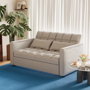 Canapé-lit <span class=keywords><strong>futon</strong></span> en gros, convertible, confortable, chambre à coucher, salon, lit de jour, fauteuil en velours, canapé-lit pliable, deux places - Product Image 2