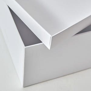 Caja de regalo personalizada de alta gama con diseño de cielo y tierra, blanca, para zapatos de niños y niñas, caja de embalaje para regalos, cosméticos, joyas y recuerdos. - Product Image 3