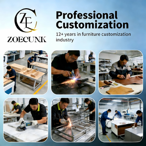 โซฟาโค้งสามที่นั่งสไตล์โมเดิร์นหรูหรา หุ้มกำมะหยี่ บุด้วยฟองน้ำ ขาโลหะ ที่วางแขนโค้ง สำหรับบ้าน อพาร์ตเมนต์ โรงแรม - Product Image 5