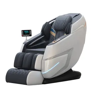 Meiyang New design LCD touch screen intensity adjust 4D manipulator heated massage chair