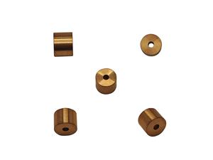 أقراط أسطوانية مخصصة من الفولاذ المقاوم للصدأ من الإكسسوارات الأساسية أقراط صغيرة ذات أوزان دوارة مصنعة من النحاس الطبيعي لتجذب الأجسام للصيد - Product Image 6