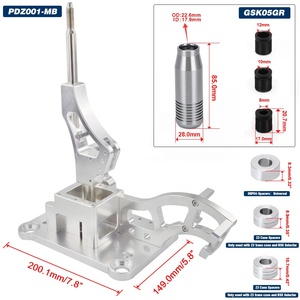 Caja de cambios, Cables de cambio, Perilla de cambio, Soporte de transmisión, Placa base de cambio, Pasacables de firewall, Manual Race-Spec para RSX K-Swap K20 <span class=keywords><strong>K24</strong></span> - Product Image 5
