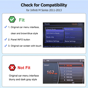 CarPlay y Android Auto para Infiniti M25 M37 M35h M56 Serie 2011-2013, Compatible con GPS, Música en Línea, Airplay, Mirror Link, Cámara, DSP - Product Image 2