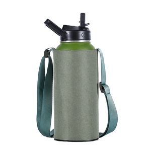 <strong>Water</strong> <strong>Bottle</strong> <strong>Holder</strong> <strong>for</strong> <strong>Walking</strong> With Adjustable Shoulder Strap - Product Image 1