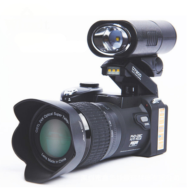 Winait Max 33 Mega Pixels Chinese DSLR Cheap Home Digital Video Camera with 3 Changeable Lens