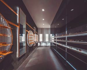 High End Glasses Display Rack Customized Steel <b>LED</b> <b>Lighting</b> for Optical Interior Decoration Design - Product Image 2