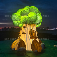 Modèle d'arbre gonflable Grand arbre gonflable Arbre de décoration gonflable pour la publicité ou l'événement