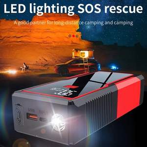 2024 nouveau <span class=keywords><strong>26000mAh</strong></span> Portable voiture saut Starter Pack outils d'urgence batterie batterie batterie externe 12V véhicule pour l'utilisation de camion - Product Image 6