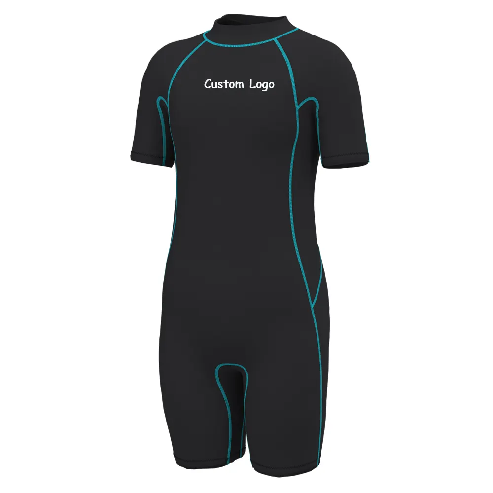 यूनिसेक्स बच्चों और किशोरी आकार wetsuit Neoprene डाइविंग wetsuit 2/3mm कस्टम मुद्रण लोगो wetsuit