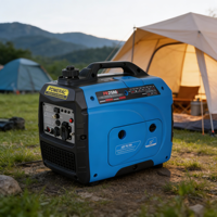 Générateur d'énergie portable à onduleur monophasé, moteur à essence 4 temps refroidi par air, 1,8 kW, léger, écologique, pour usage domestique