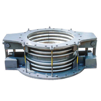 Junta de Expansión Axial Simple con Pintura Anticorrosión, Brida de Baja Presión para Sistemas de Tuberías Químicas y Petroquímicas