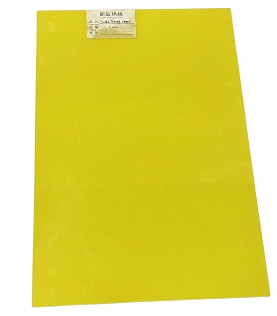 High Performance Electrically Insulating 0.3mm 1mm 3240 Epoxy Fiberglass Yellow Sheet