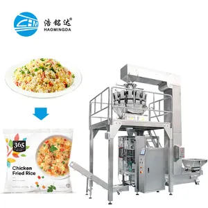 Trung Quốc Chiên 1 kg Bánh quy gạo đóng gói máy móc đóng gói dọc máy đóng gói 5 kg với cân