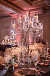 MH-1484 Decorazione da Tavolo <span class=keywords><strong>Lampadario</strong></span> in Cristallo Centrotavola <span class=keywords><strong>Candelabro</strong></span> con Tubi di Vetro - Product Image 6