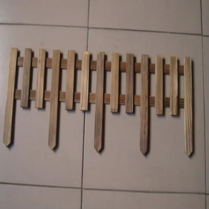 Pannelli Decorativi in Legno Anticorrosione per Recinzioni da Giardino, Bordure in Legno per <span class=keywords><strong>Aiuole</strong></span> e Giardini Esterni - Product Image 2