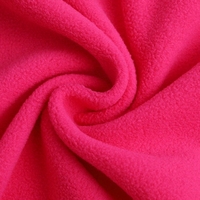 Fabricant textile de Shaoxing, tissu polaire double face 100% polyester, 280 g/m², tissu polaire 100% polyester
