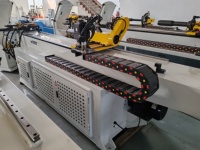 Dobladora de Tubos Hidráulica CNC Automática, Máquina de Doblado de Tubos de 38 mm con Control PLC, Moldeadora de Metal