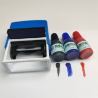 10ml d'encre à base d'eau automatique auto-encreur tampon en caoutchouc encre
