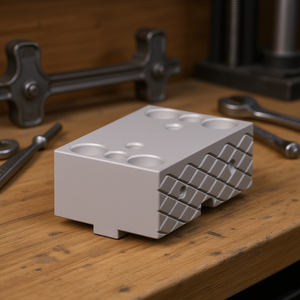 Mandril fijo romboidal liso para mordazas modulares superiores - Product Image 3