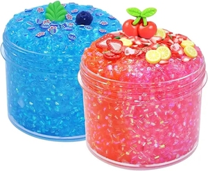 New Hot Sale Toysrunner Soft Clear Colorful Plastic Silicone Clay Resin <b>Scented</b> Stress Relief <b>Slime</b> 0.3kg All Ages - Product Image 2
