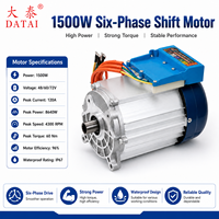Contrôleur de moteur PMSM six phases Datai 1500W-2000W
