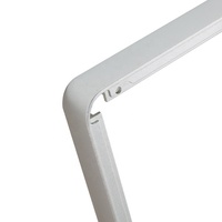Profils de cadre en alliage d'aluminium usinés par CNC, cadres en aluminium intégrés pour moniteurs et caissons lumineux publicitaires